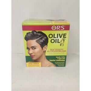 ORS New Growth No-Lye Hair Relaxer Extra Strength Box Kit New